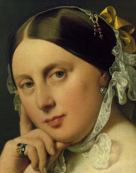 Delphine Ramel, Madame Ingres (detail 1)