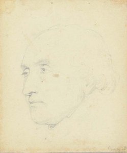 Head of a man turned to the left, said to be Jean-Baptiste Lepere (1761-1844)