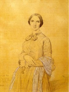 Madame Hippolyte Flandrin, born Aimée Caroline Ancelot