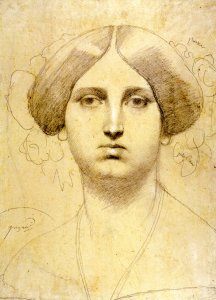 Study for Vicomtesse d'Hausonville, born Louise Albertine de Broglie