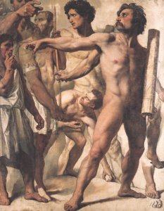 Study for The Martyrdom of St. Symphorien